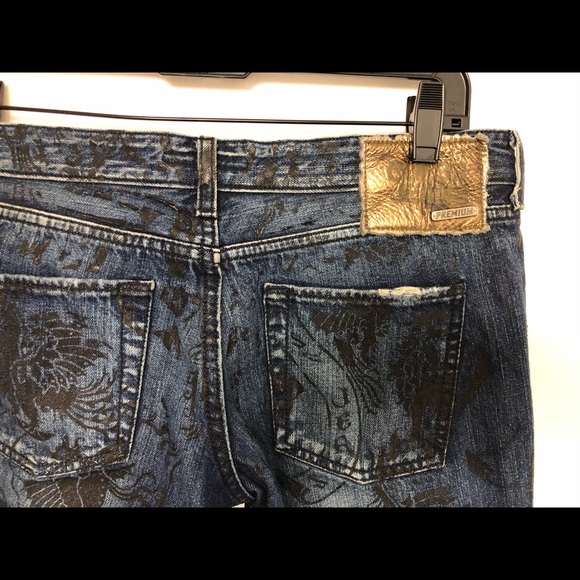 Premium rare embellished low waist guess jeans - Picture 5 of 9